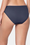 Amante Low Rise Three-Fourth Coverage Bikini Panty - Odessey Gray — thumbnail 3